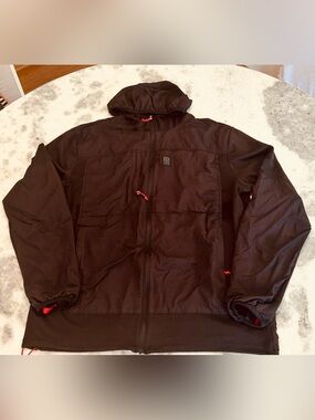 Men's Topo Designs Hybrid Hoodie Size Large